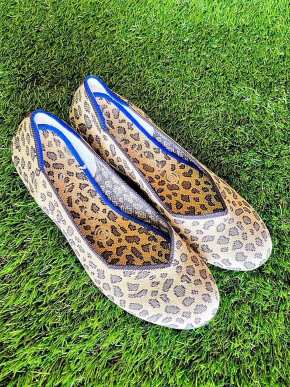 Rothy's The Point Leopard Print Ballet Flats 7.5